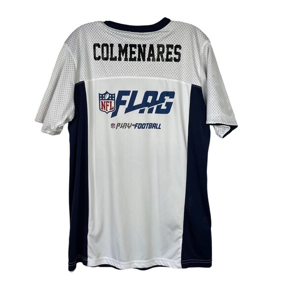 NFL Tennessee Titans Reversible Mesh Flag Football Jersey Mens Medium - Picture 4 of 14